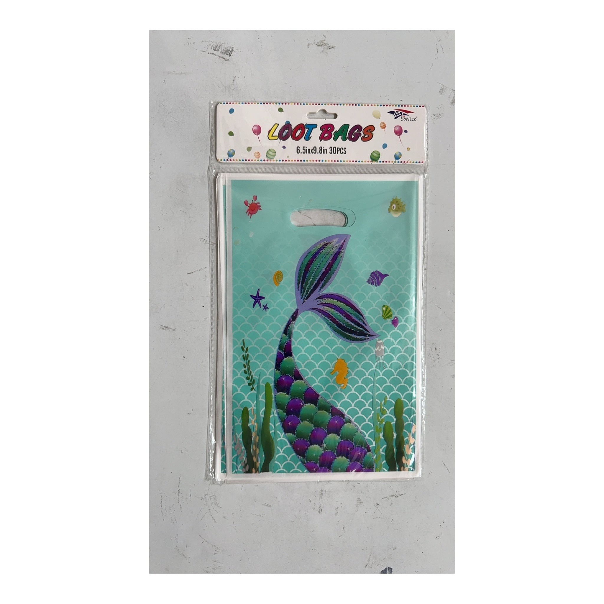 30 ct Loots Bag Mermaid120Pk/Cs